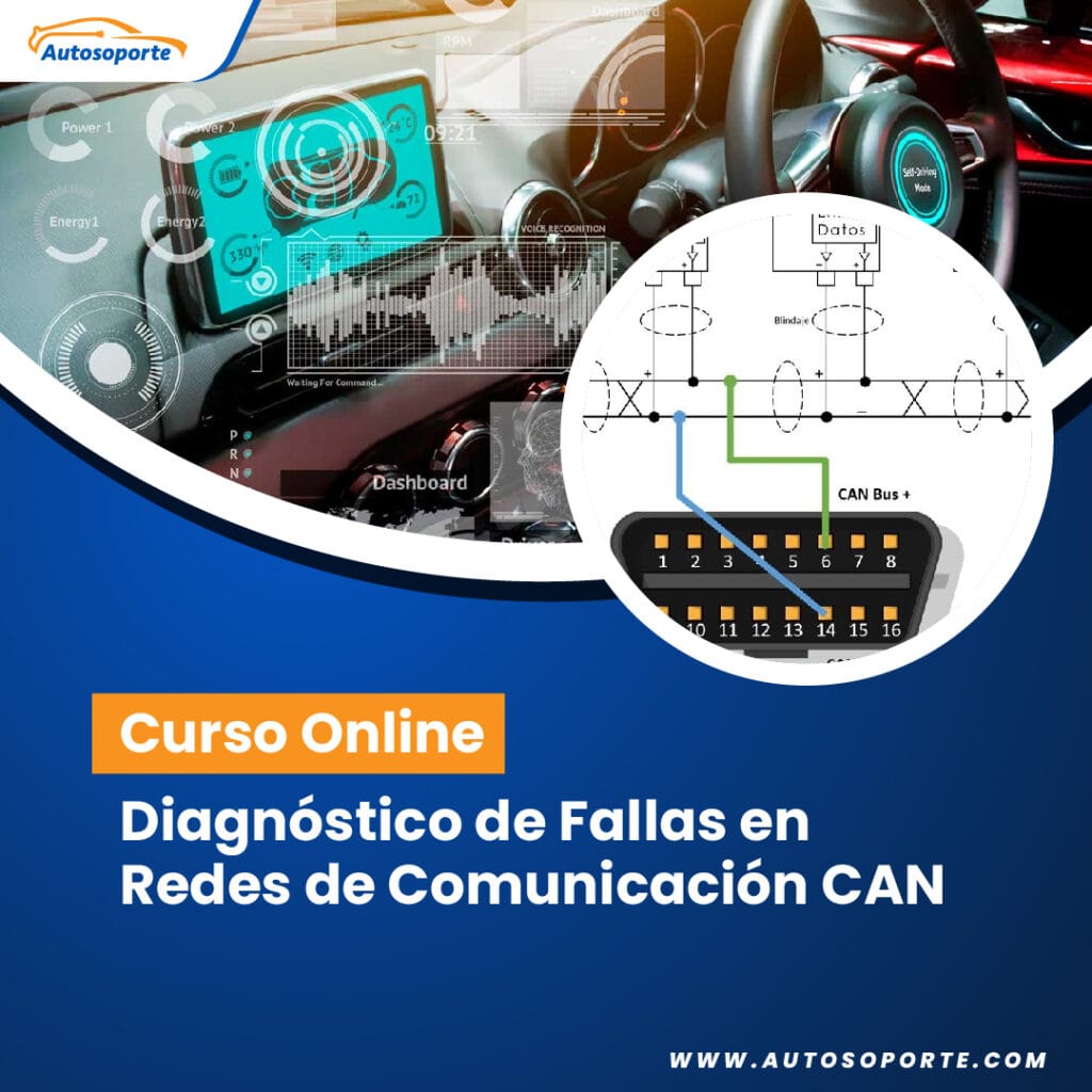 Curso Online de Diagnóstico de fallas en Redes de comunicación CAN   Multiplexado 2021 enero SIN FECHAS marck place copia