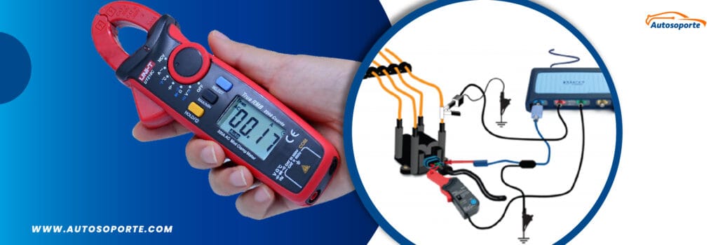 Diagnostico con Osciloscopio y Pinza Amperimetrica del Sistema DIS sin etapa de potencia incorporada 1