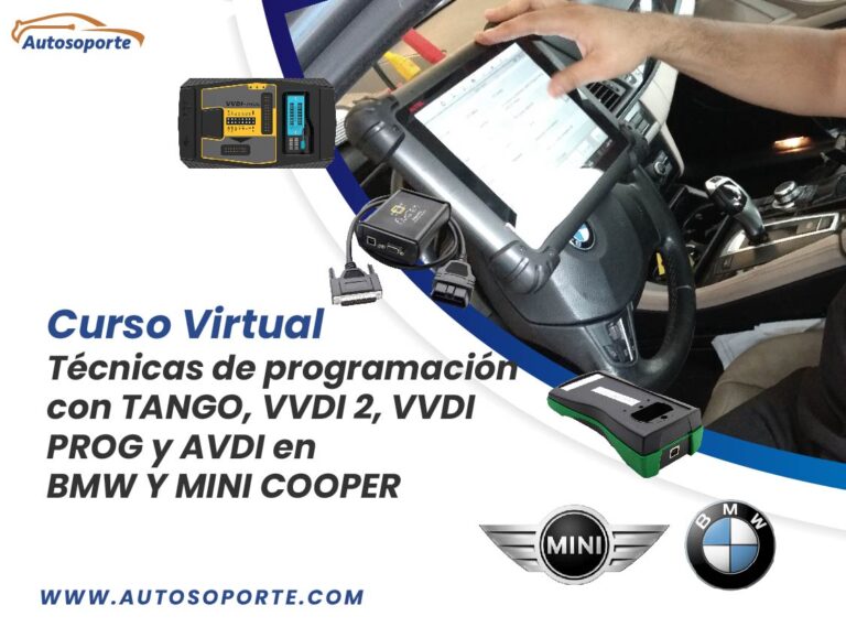 Técnicas de programación con Tango VVDI2 VVDI Prog y AVDI en BMW y Mini Cooper