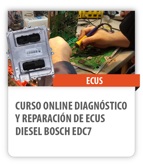 carrussel curso Online DIAGNOSTICO Y REPARACION DE ECUS DIESEL BOSCH EDC7 11