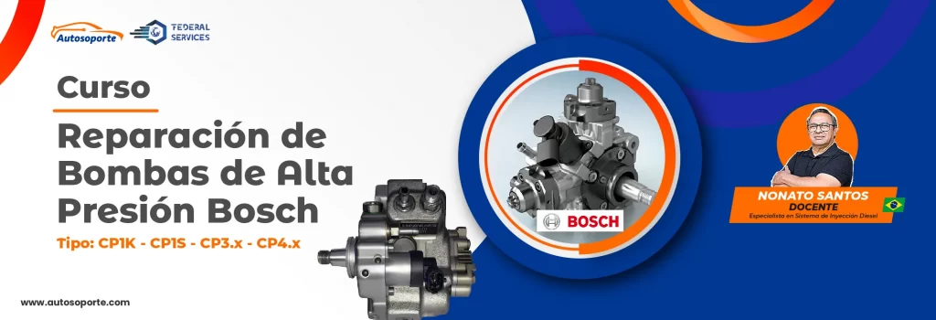 Curso Reparacion de Bombas de alta presion Bosch BOGOTA COLOMBIA 2022 banner web copia
