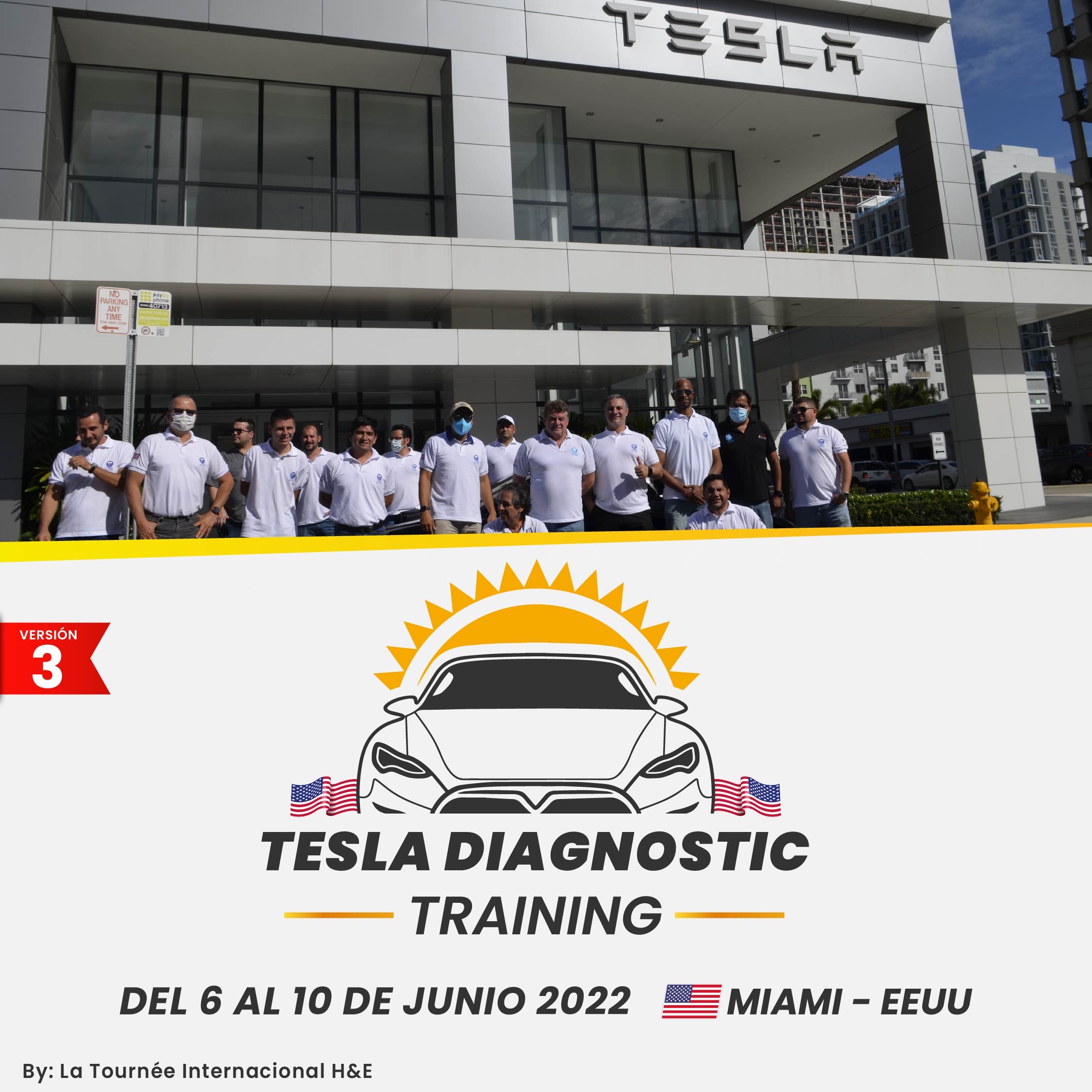 TERCERA VERSION Tesla Diagnostic Training Marck place