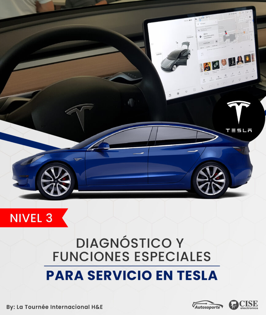 Tesla Nivel 3 Diagnostico y funciones especiales para servicio en TESLA SIN FECHAS Widgedkit