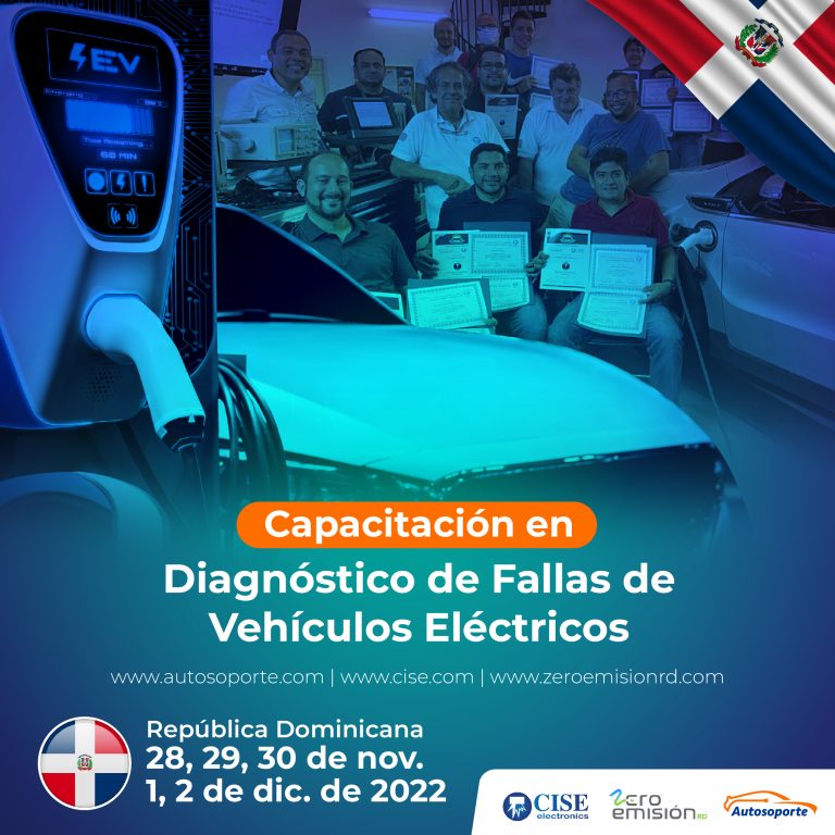 Capacitacion en Diagnostico de Fallas de Vehiculos Electricos ANTO DOMINGO REPUBLICA DOMINICANA Marck place 1
