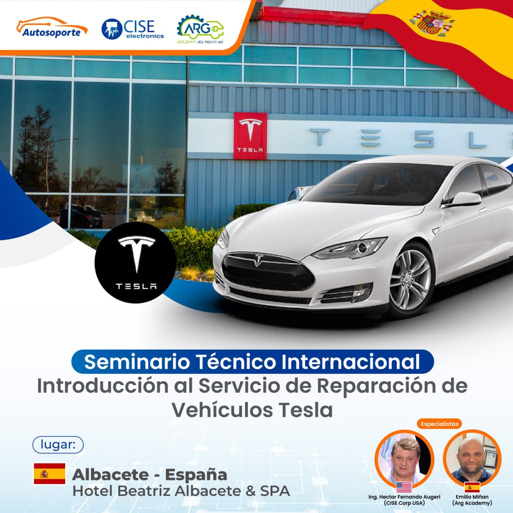 Seminario Tecnico Internacional Introduccion al Servicio de Reparacion de Vehiculos Tesla