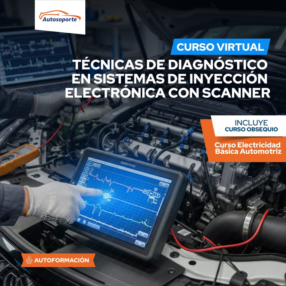 Técnicas de diagnóstico en sistemas de inyección electrónica con Scanner