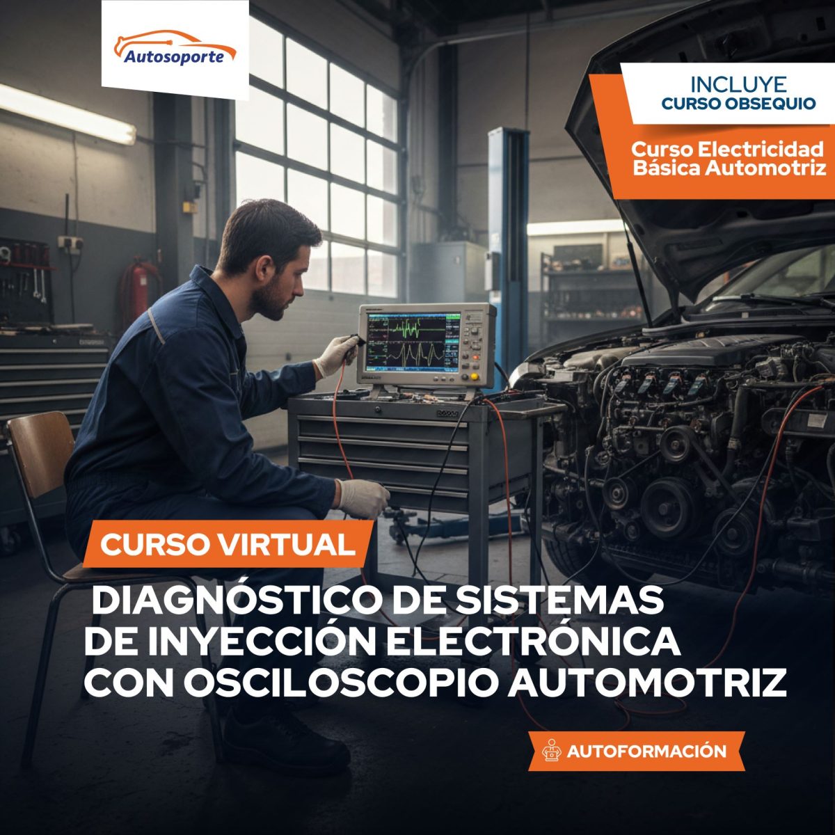 Diagnóstico con Osciloscopio Automotriz