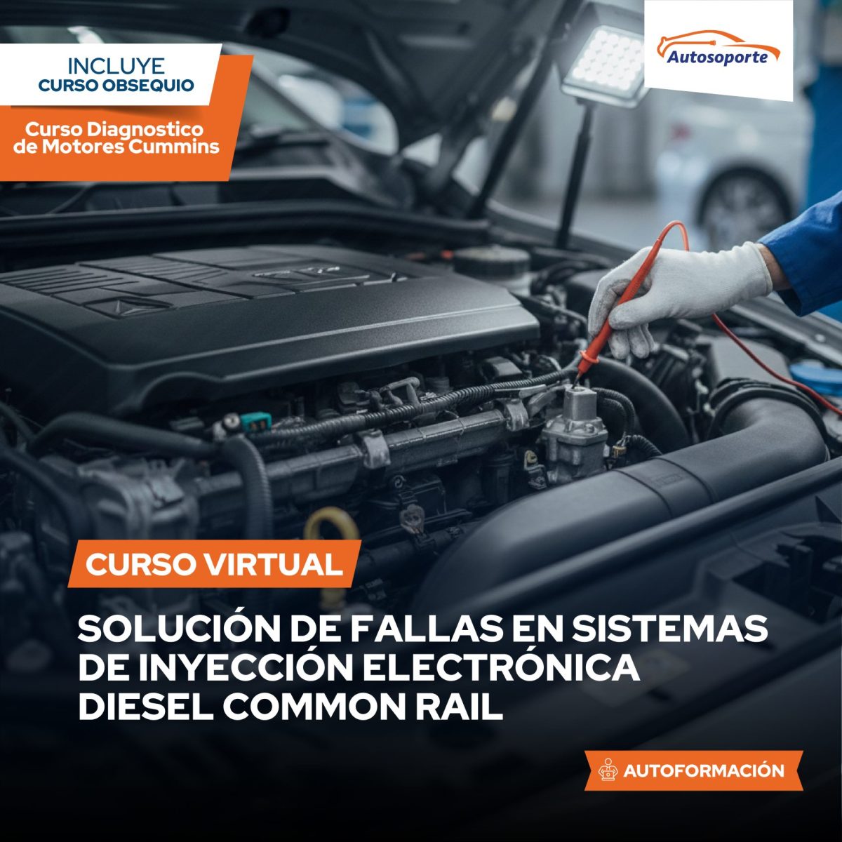 Avanzado en Solución de Fallas en Sistemas de Inyección Electrónica Common Rail